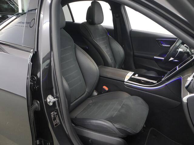 Mercedes-Benz C-KLASSE 300 e AMG Line | Panoramadak | Night | Sfeerverlichting | Getint glas | Stoelverwarming | Keyless | 360 graden camera |