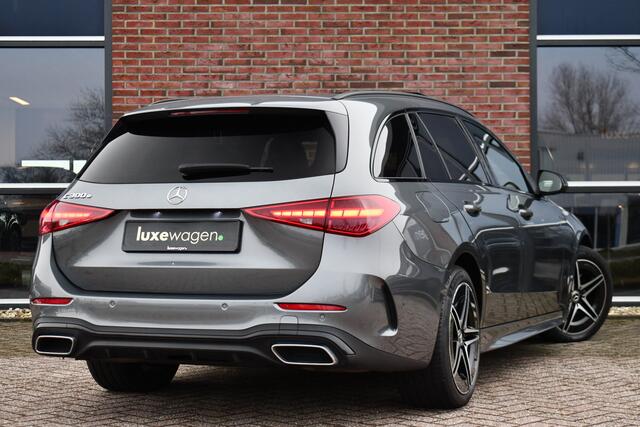 Mercedes-Benz C-KLASSE Estate 300 e AMG Line Pano Distr HUD 360 Stoel-vent Night