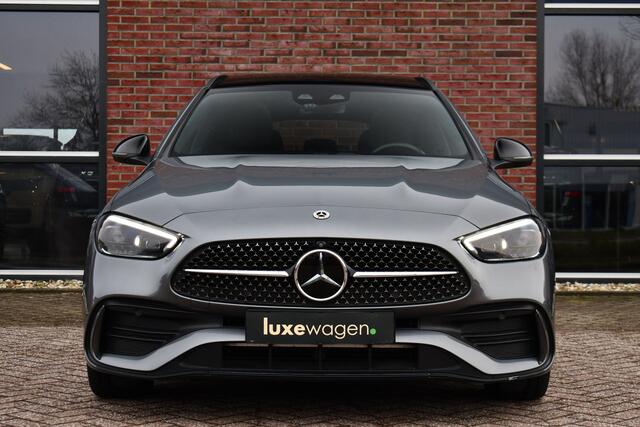 Mercedes-Benz C-KLASSE Estate 300 e AMG Line Pano Distr HUD 360 Stoel-vent Night