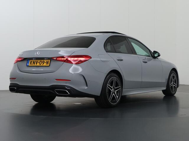 Mercedes-Benz C-KLASSE 300e Business Solution AMG | Trekhaak | Burmester | 360° camera | Panoramaschuifdak | Nightpakket | Stoelverwarming voor |