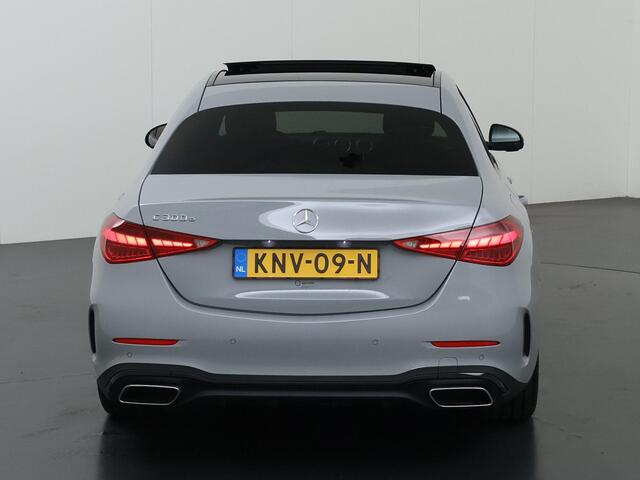 Mercedes-Benz C-KLASSE 300e Business Solution AMG | Trekhaak | Burmester | 360° camera | Panoramaschuifdak | Nightpakket | Stoelverwarming voor |