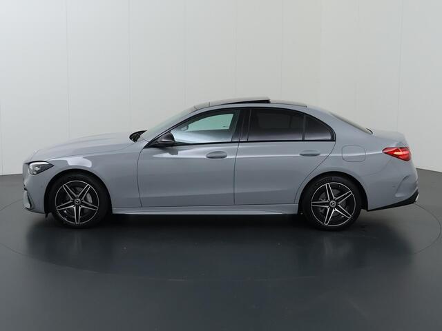 Mercedes-Benz C-KLASSE 300e Business Solution AMG | Trekhaak | Burmester | 360° camera | Panoramaschuifdak | Nightpakket | Stoelverwarming voor |