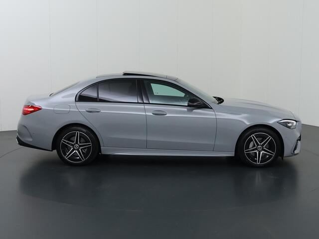 Mercedes-Benz C-KLASSE 300e Business Solution AMG | Trekhaak | Burmester | 360° camera | Panoramaschuifdak | Nightpakket | Stoelverwarming voor |
