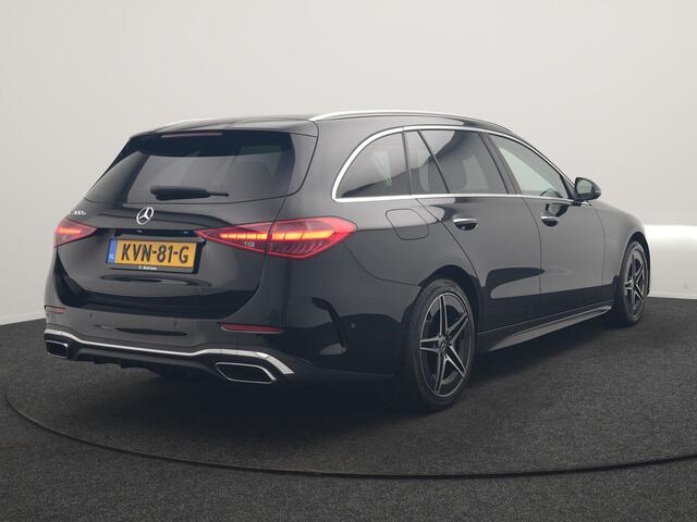 Mercedes-Benz C-KLASSE Estate 300 e AMG Line PHEV 313pk Dealer O.H | Trekhaak Af Fabriek | Adaptive Cruise | Camera | Digital Light | Alcantara Sportstoelen Memory & Verwarmd | Keyless | Sfeerverlichting | Apple Carplay | Blis | DAB | 18"L.M | Plug In Hybrid
