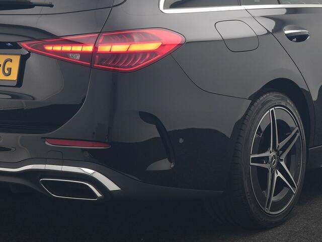 Mercedes-Benz C-KLASSE Estate 300 e AMG Line PHEV 313pk Dealer O.H | Trekhaak Af Fabriek | Adaptive Cruise | Camera | Digital Light | Alcantara Sportstoelen Memory & Verwarmd | Keyless | Sfeerverlichting | Apple Carplay | Blis | DAB | 18"L.M | Plug In Hybrid
