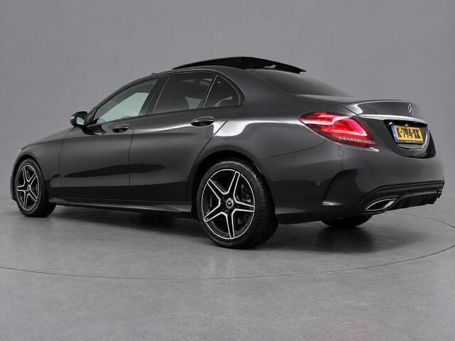 Mercedes-Benz C-KLASSE 180 Business Solution AMG, Orig.NL | Pano | Navi | Leer | Burmester | Apple Car Play - RIJKLAAR + BOVAG GARANTIE