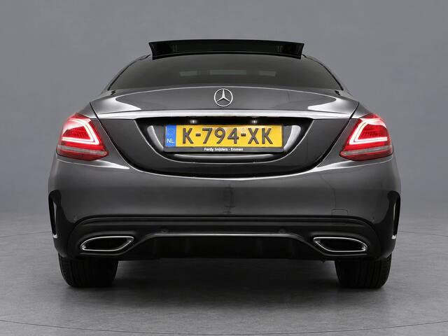 Mercedes-Benz C-KLASSE 180 Business Solution AMG, Orig.NL | Pano | Navi | Leer | Burmester | Apple Car Play - RIJKLAAR + BOVAG GARANTIE