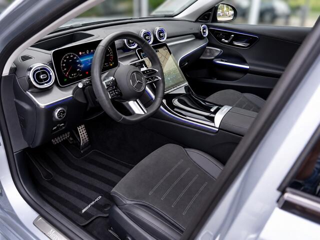 Mercedes-Benz C-KLASSE Estate C 300 e AMG Line | Pano | Memory | Burmester | Trekhaak