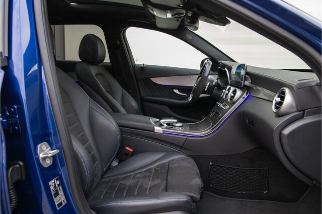 Mercedes-Benz C-KLASSE Estate 300 e AMG Premium, Nightpack, Panorama, Burmester, Luchtvering, Carplay, Digital cockpit, Facelift 2020