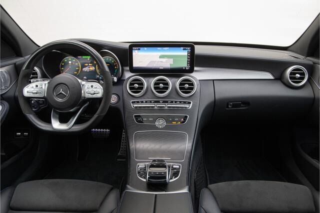 Mercedes-Benz C-KLASSE Estate 300 e AMG Premium, Nightpack, Panorama, Burmester, Luchtvering, Carplay, Digital cockpit, Facelift 2020