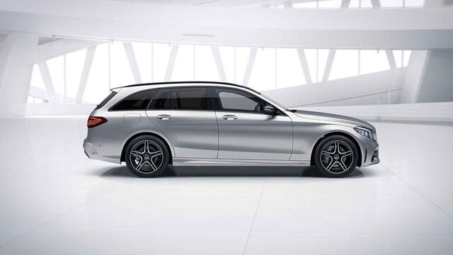 Mercedes-Benz C-KLASSE Estate 180 Business Solution AMG | Panoramadak | Trekhaak | Night | 360 graden camera | Leder |