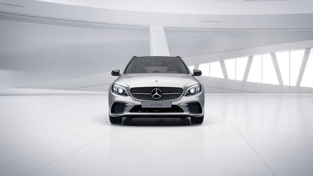 Mercedes-Benz C-KLASSE Estate 180 Business Solution AMG | Panoramadak | Trekhaak | Night | 360 graden camera | Leder |