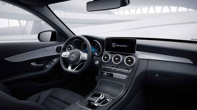 Mercedes-Benz C-KLASSE Estate 180 Business Solution AMG | Panoramadak | Trekhaak | Night | 360 graden camera | Leder |