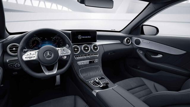 Mercedes-Benz C-KLASSE Estate 180 Business Solution AMG | Panoramadak | Trekhaak | Night | 360 graden camera | Leder |