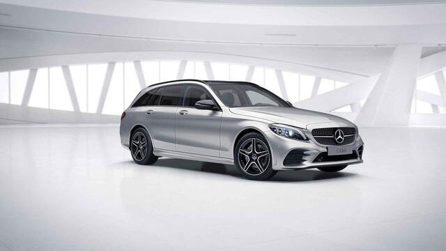 Mercedes-Benz C-KLASSE Estate 180 Business Solution AMG | Panoramadak | Trekhaak | Night | 360 graden camera | Leder |