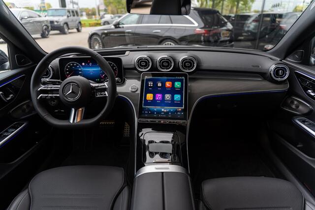 Mercedes-Benz C-KLASSE 180 Star Edition AMG | AMG line Plus | Panoramaschuifdak | Nightpakket | Trekhaak | Head-Up Display |