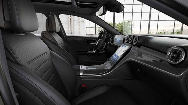 Mercedes-Benz C-KLASSE 300 e Business Solution AMG | Trekhaak | Panoramadak | Burmerster | Night | Multispaaks wielen | Leder | Digital Light | 360 graden camera |
