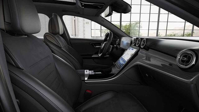 Mercedes-Benz C-KLASSE 300 e Business Solution AMG | Panoramadak | Memory | Night | 360 graden camera | Sfeerverlichting |