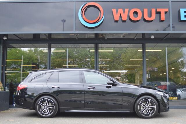 Mercedes-Benz C-KLASSE Estate 300 e AMG Led Leder Panorama Memory Distronic Massage Camera 360 Keyless Night Pdc