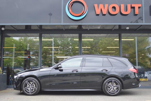Mercedes-Benz C-KLASSE Estate 300 e AMG Led Leder Panorama Memory Distronic Massage Camera 360 Keyless Night Pdc