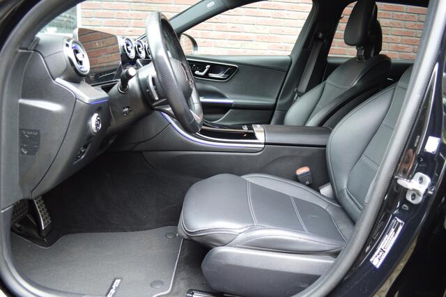 Mercedes-Benz C-KLASSE Estate 300 e AMG Led Leder Panorama Memory Distronic Massage Camera 360 Keyless Night Pdc