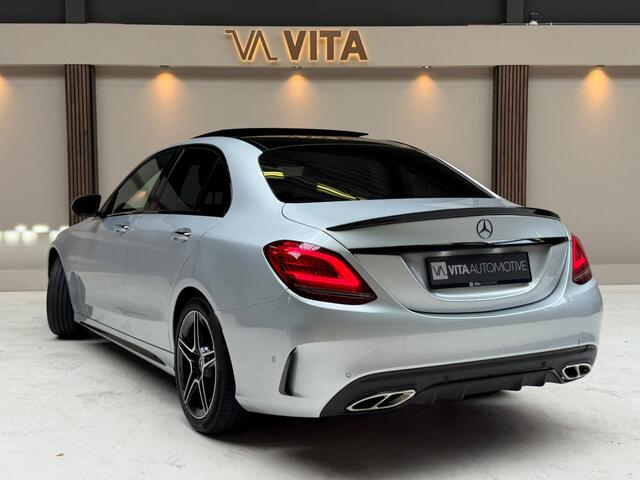 Mercedes-Benz C-KLASSE 180 Business Solution AMG Pano|Burmester|360Camera|Memory|Sfeerverlichting