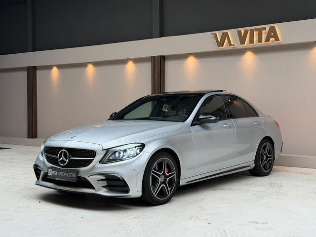 Mercedes-Benz C-KLASSE 180 Business Solution AMG Pano|Burmester|360Camera|Memory|Sfeerverlichting