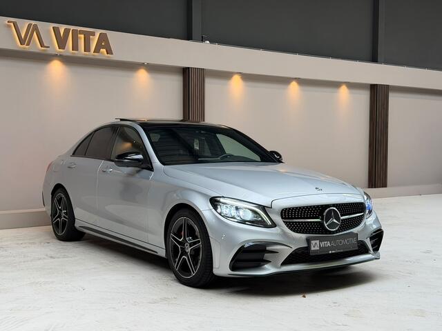 Mercedes-Benz C-KLASSE 180 Business Solution AMG Pano|Burmester|360Camera|Memory|Sfeerverlichting