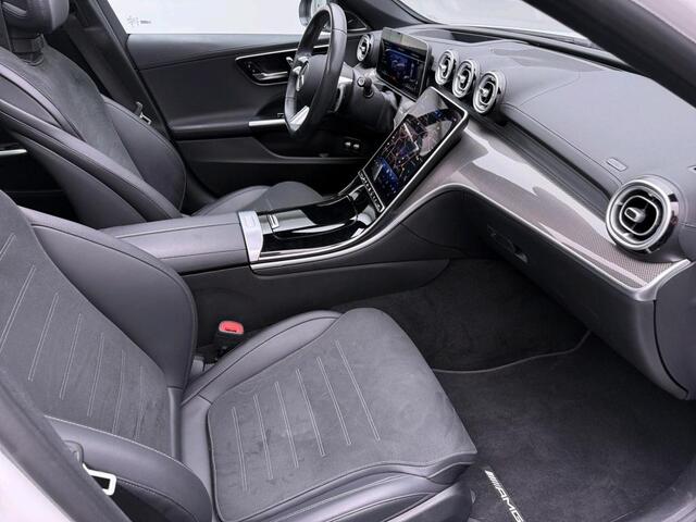 Mercedes-Benz C-KLASSE 300 e Business Solution AMG Premium Plus | AMG Line | Night Pakket | Alarm | Panorama Schuif-Kanteldak | Digital Light | Distronic. Inclusief 24 maanden Mercedes-Benz Certified garantie voor Europa.