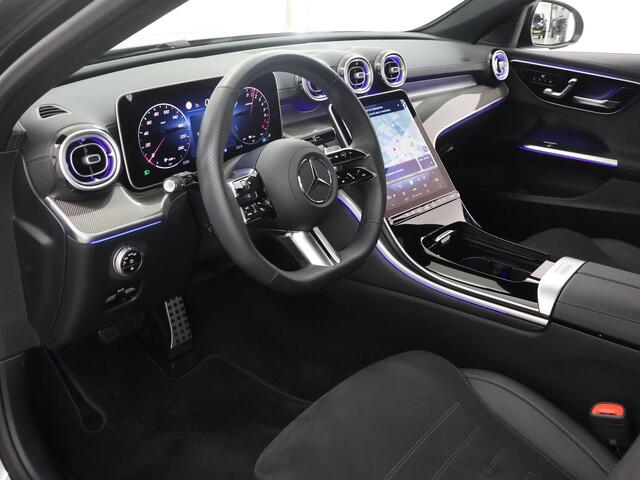 Mercedes-Benz C-KLASSE 300 e Business Solution AMG | Night | Panoramadak | Trekhaak | Memory | Digital Light | 360 graden camera |