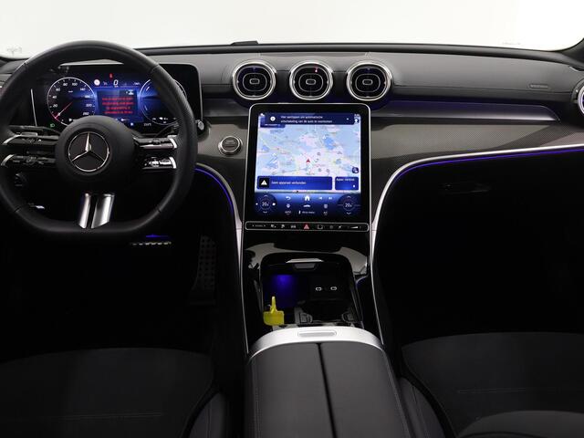 Mercedes-Benz C-KLASSE 300 e Business Solution AMG | Night | Panoramadak | Trekhaak | Memory | Digital Light | 360 graden camera |