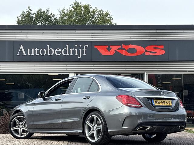 Mercedes-Benz C-KLASSE 160 AMG-line | NL auto | Navi | Cruise | Leder | Dealer onderhouden