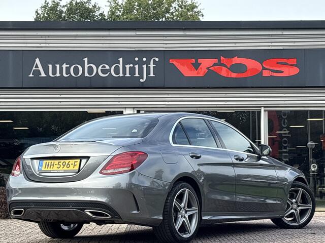 Mercedes-Benz C-KLASSE 160 AMG-line | NL auto | Navi | Cruise | Leder | Dealer onderhouden
