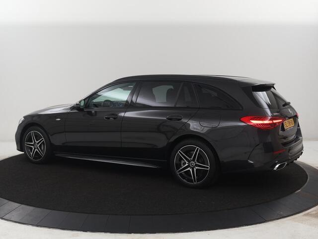 Mercedes-Benz C-KLASSE 300e AMG-Line | SOH 97.7 | Leder/alcantara | Adaptive cruise | Memory | 360 camera | Sfeerverlichting | Burnmester | Stoelverwarming | Full LED |