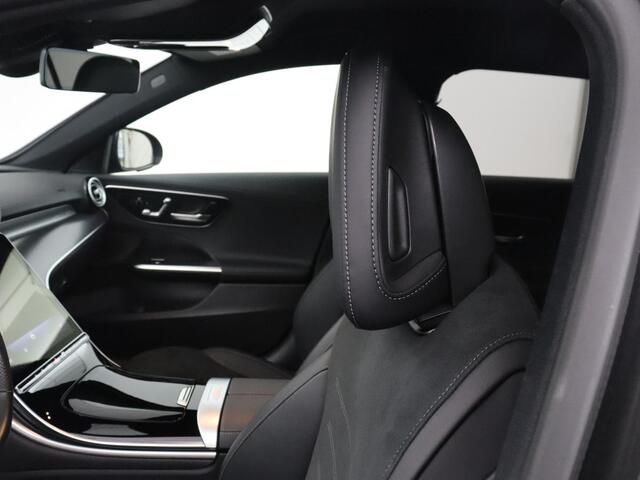 Mercedes-Benz C-KLASSE 300e AMG-Line | SOH 97.7 | Leder/alcantara | Adaptive cruise | Memory | 360 camera | Sfeerverlichting | Burnmester | Stoelverwarming | Full LED |