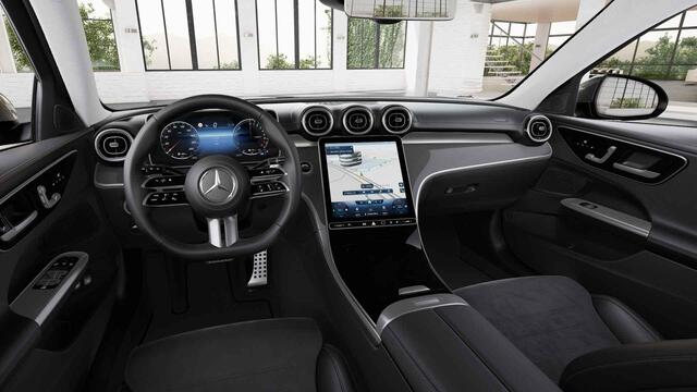 Mercedes-Benz C-KLASSE Estate 300 e Business Line | AMG | Panoramadak | Memory | 360 graden camera | Keyless |