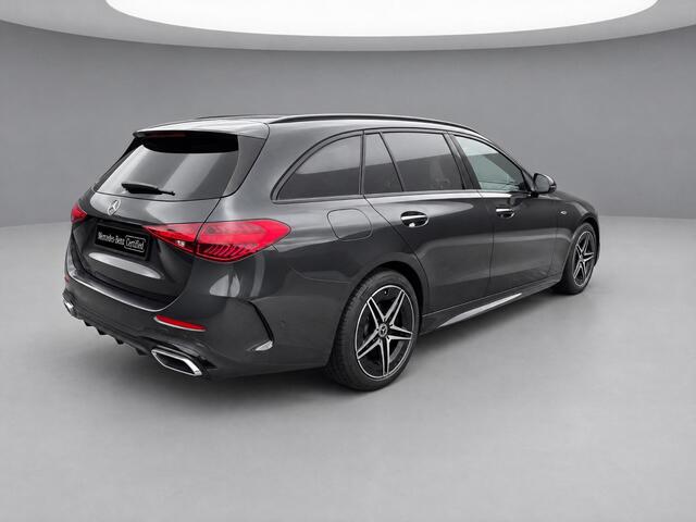 Mercedes-Benz C-KLASSE Estate 300 e AMG Line | Trekhaak | Pano | Burmester | Keyless | Memory