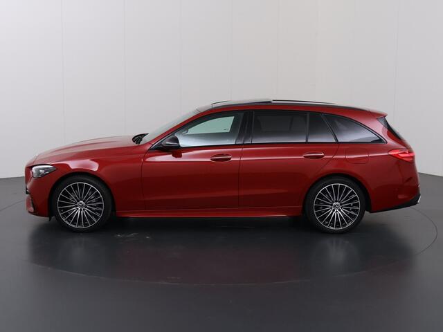 Mercedes-Benz C-KLASSE Estate 300 e 140 Years Edition | AMG | Panoramadak | Memory | 360 graden camera | Grootlicht assistent |