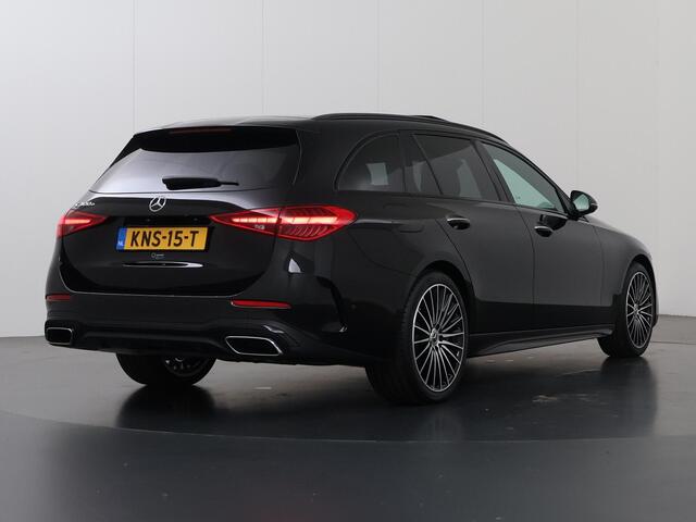 Mercedes-Benz C-KLASSE Estate 300e 140 Years Edition | AMG | Panoramadak | Memory | Multispaaks | 360 graden camera | Sfeerverlichting |