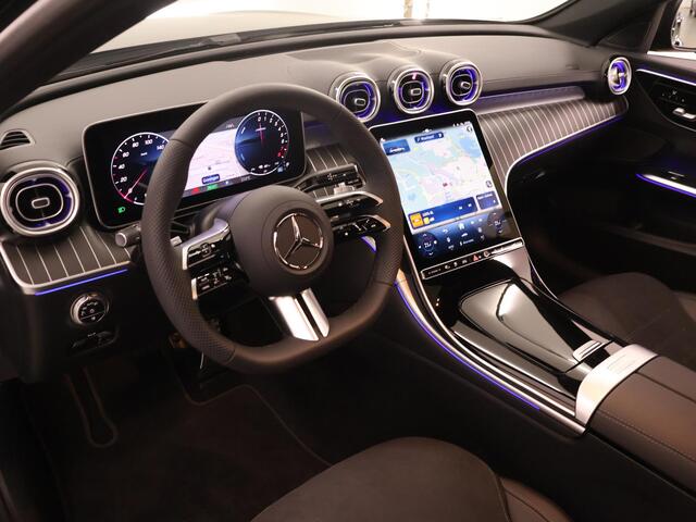 Mercedes-Benz C-KLASSE Estate 300e 140 Years Edition | AMG | Panoramadak | Memory | Multispaaks | 360 graden camera | Sfeerverlichting |