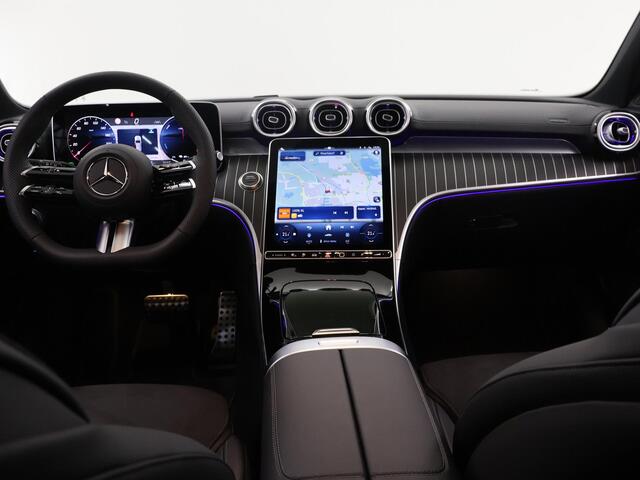 Mercedes-Benz C-KLASSE Estate 300e 140 Years Edition | AMG | Panoramadak | Memory | Multispaaks | 360 graden camera | Sfeerverlichting |