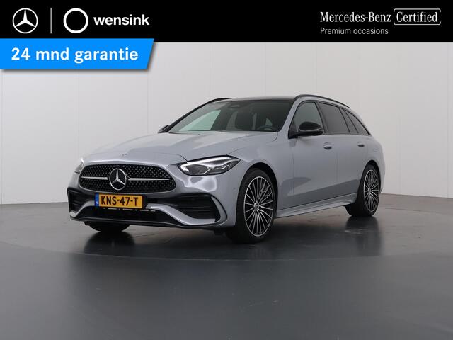 Mercedes-Benz C-KLASSE Estate 300e 140 Years Edition | Trekhaak | Panoramaschuifdak | Comfort-Pakket | Winterpakket | AMG-line | 360 Camera |