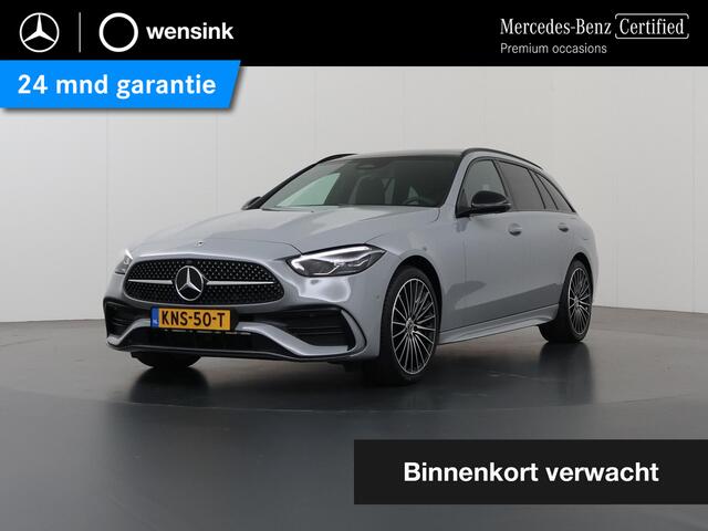 Mercedes-Benz C-KLASSE Estate 300e 140 Years Edition | AMG | Panoramadak | Multispaaks | Memory |