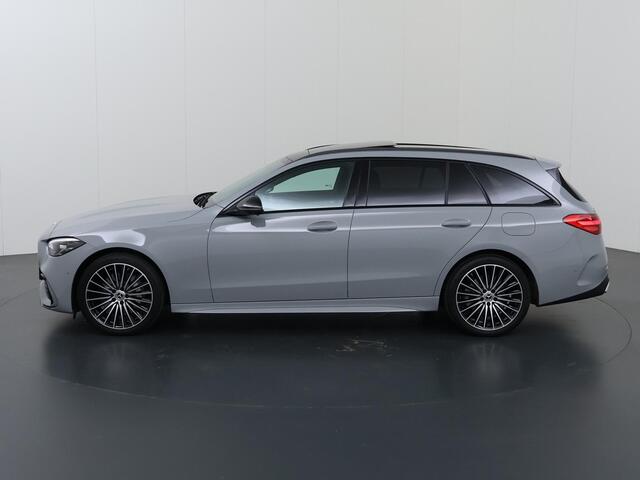 Mercedes-Benz C-KLASSE Estate 300 e 140 Years Edition | Trekhaak | AMG | Panoramadak | Memory | Sfeerverlichting | 360 graden camera |