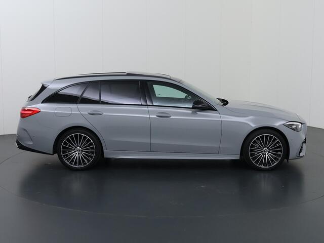 Mercedes-Benz C-KLASSE Estate 300 e 140 Years Edition | Trekhaak | AMG | Panoramadak | Memory | Sfeerverlichting | 360 graden camera |