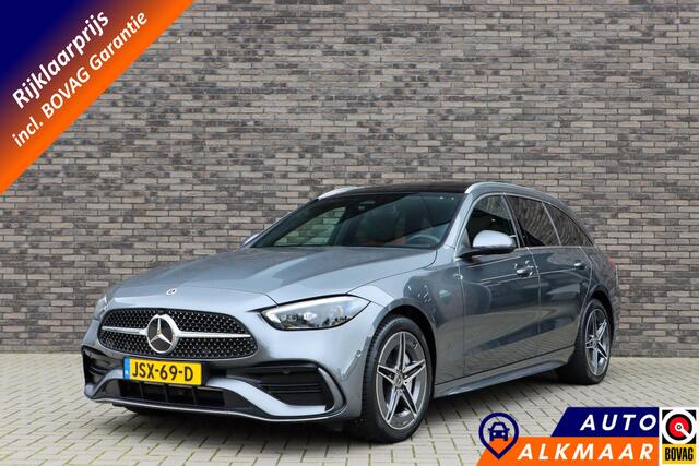 Mercedes-Benz C-KLASSE Estate 300 e AMG Line | Panoramadak | Adaptieve cruise | Rijklaarprijs - incl.garantie