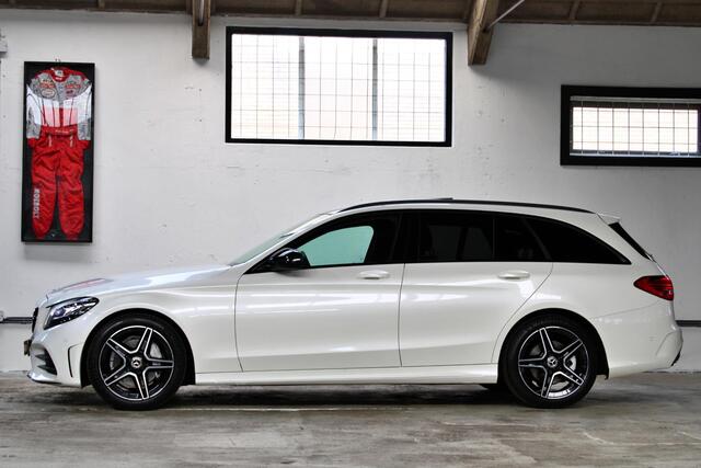 Mercedes-Benz C-KLASSE Estate 200 Business Solution AMG | Night | Panoramadak | Apple / Android | Leder