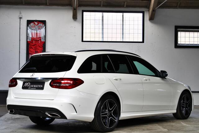 Mercedes-Benz C-KLASSE Estate 200 Business Solution AMG | Night | Panoramadak | Apple / Android | Leder