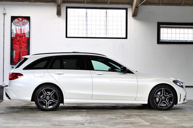 Mercedes-Benz C-KLASSE Estate 200 Business Solution AMG | Night | Panoramadak | Apple / Android | Leder