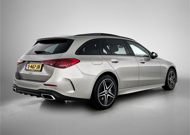 Mercedes-Benz C-KLASSE Estate 300 e AMG Line | Panoramadak | 360° camera | Burmester | Sfeerverlichting | Inclusief 24 maanden MB Certified garantie voor Europa.